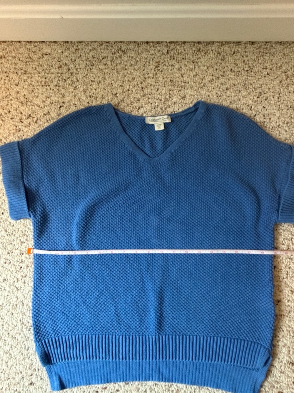 Coldwater Creek Short Sleeve Sweater NWOT